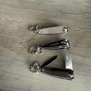 Set of 3 New Nail Clippers